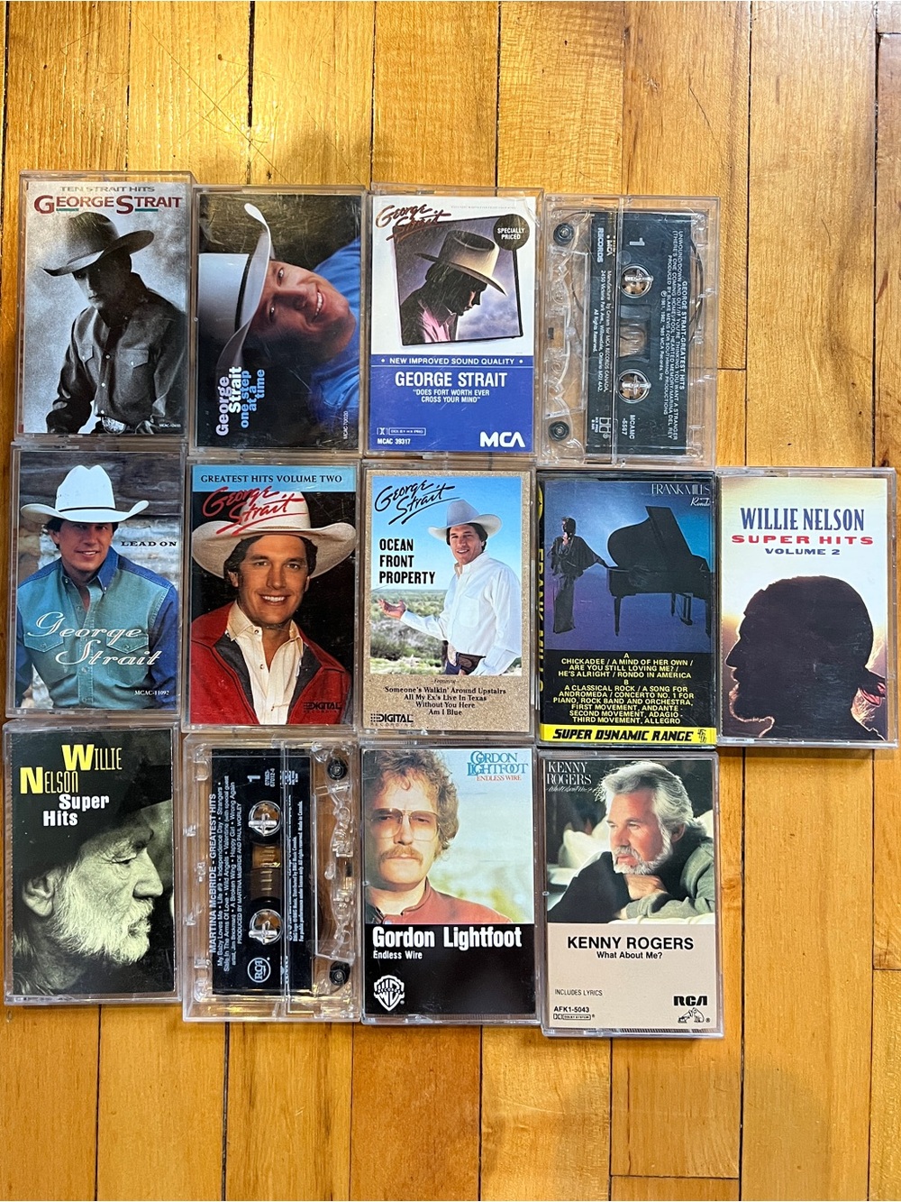 Country music tapes